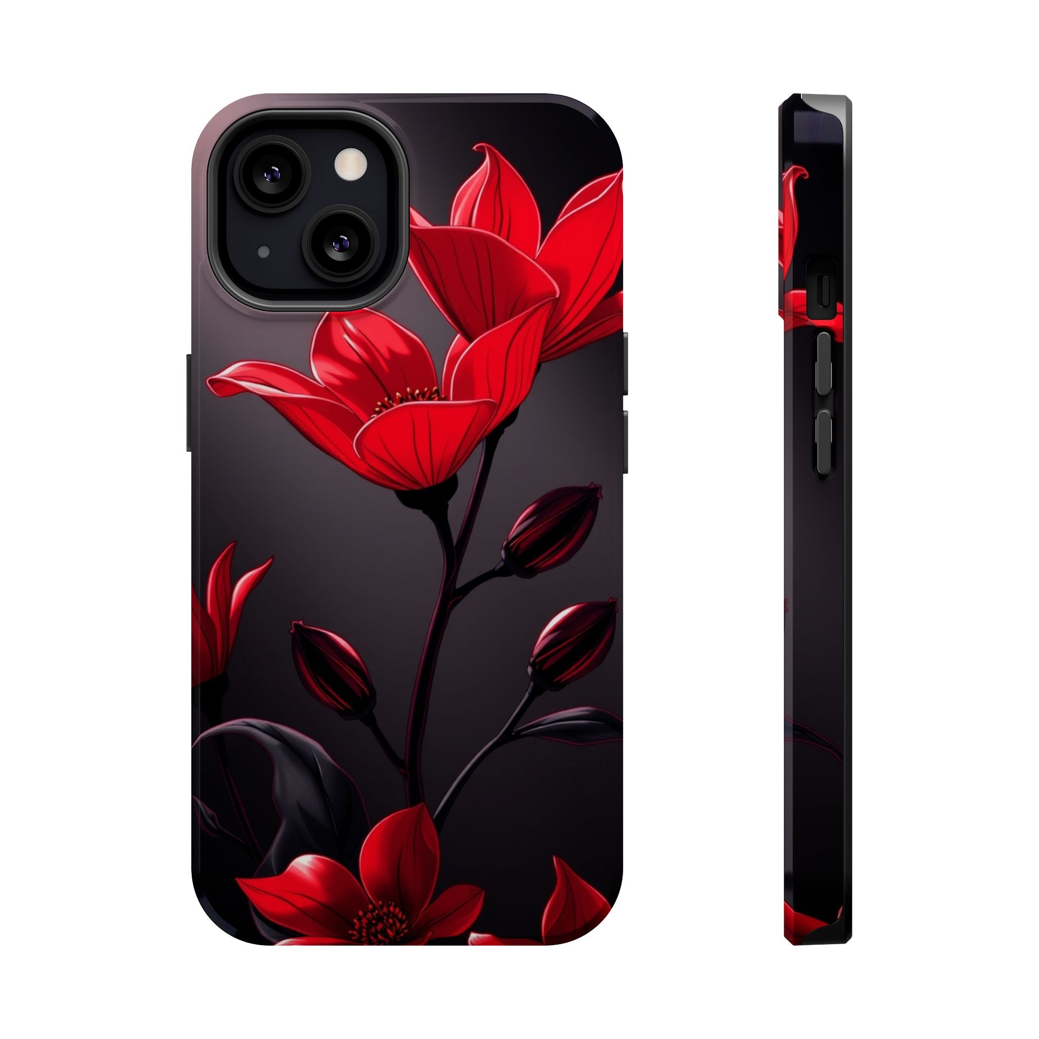 iPhone Dreamy Neon Floral Design Bold Modern Everyday Snap Case · iPhone Case