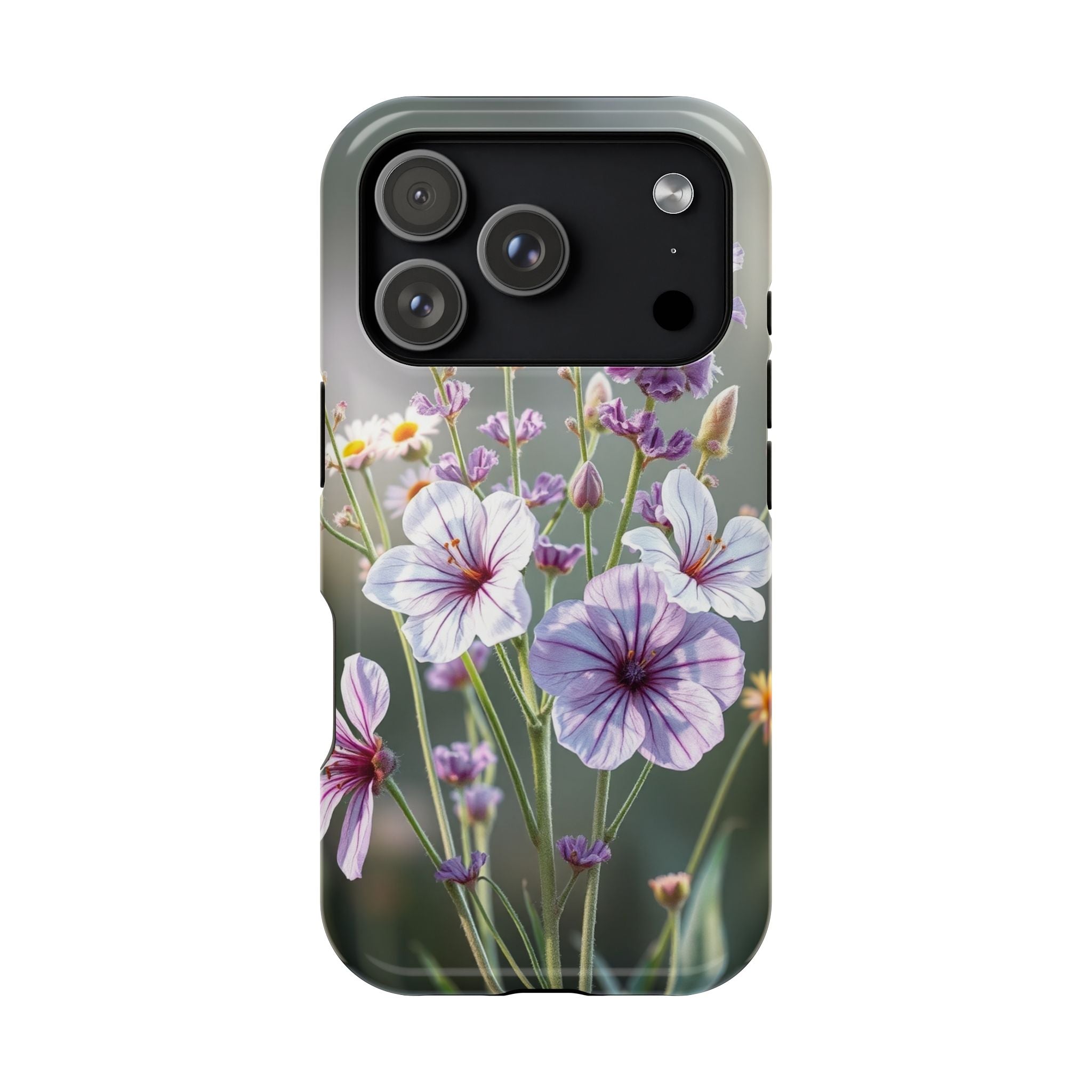iPhone Wildflower Bunch Enchanted Art Slim Everyday Designer Case · iPhone Case