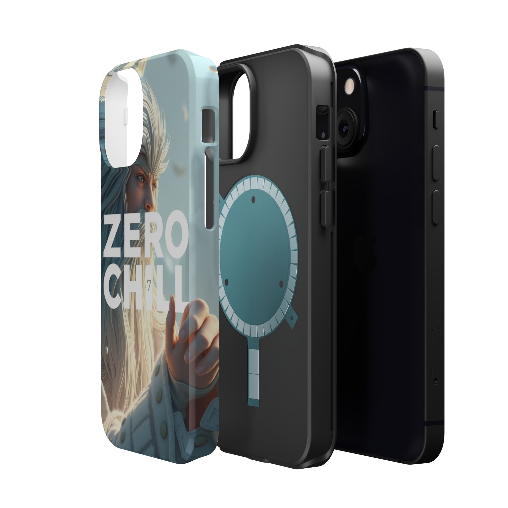 iPhone Zero Chill 3D Digital Slim Everyday Designer Case · iPhone Case