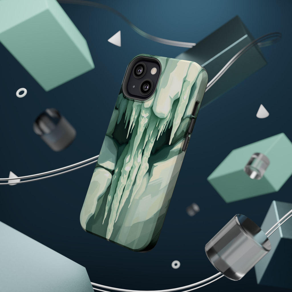 iPhone Earthy Icicle Formation Design Slim Everyday Designer Case · iPhone Case