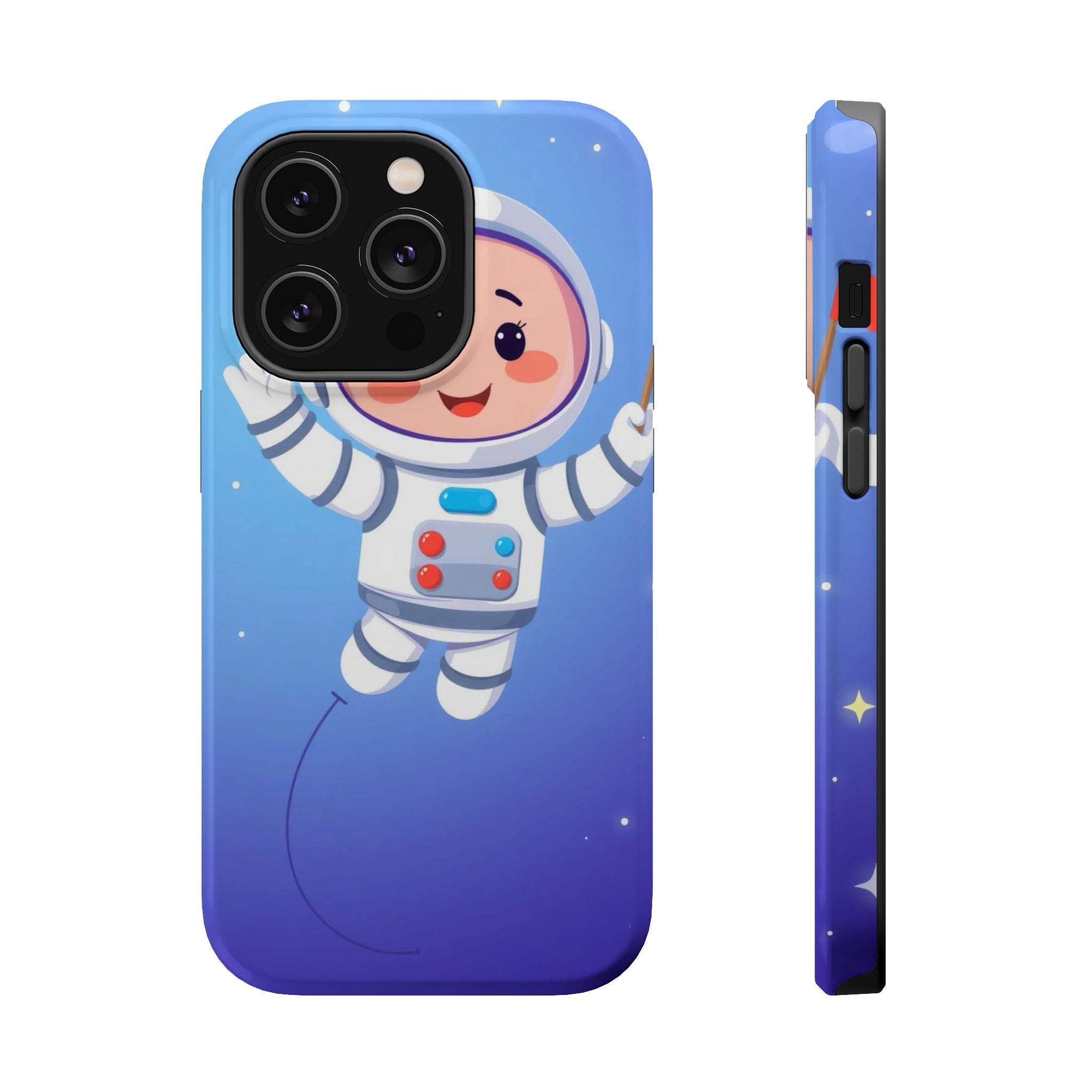 iPhone Cute Astronaut Floating Kids Fun iPhone Phone Case Gift Slim · iPhone Cas
