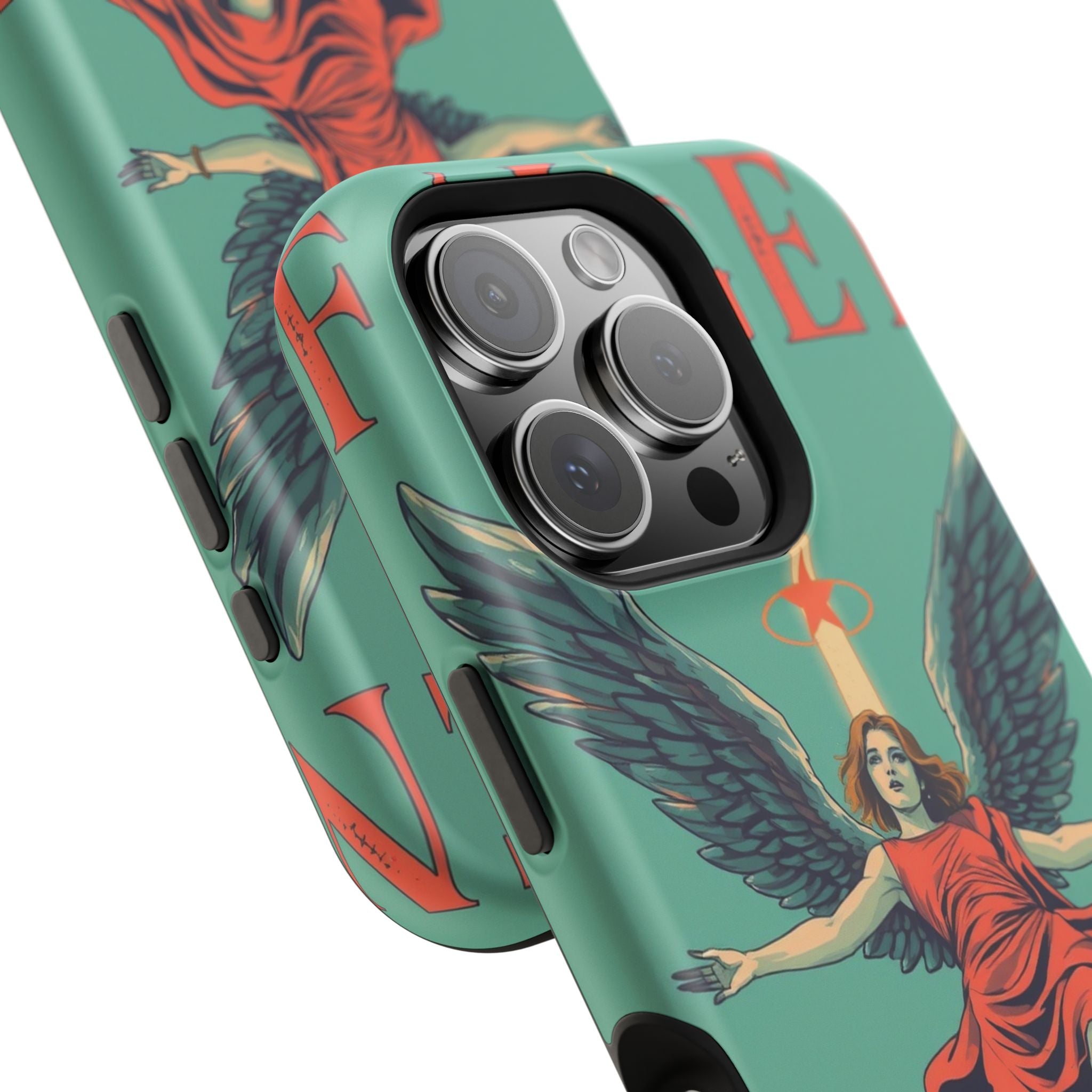 iPhone Radiant Fallen Angel Design Bold Modern Everyday Snap Case · iPhone Case