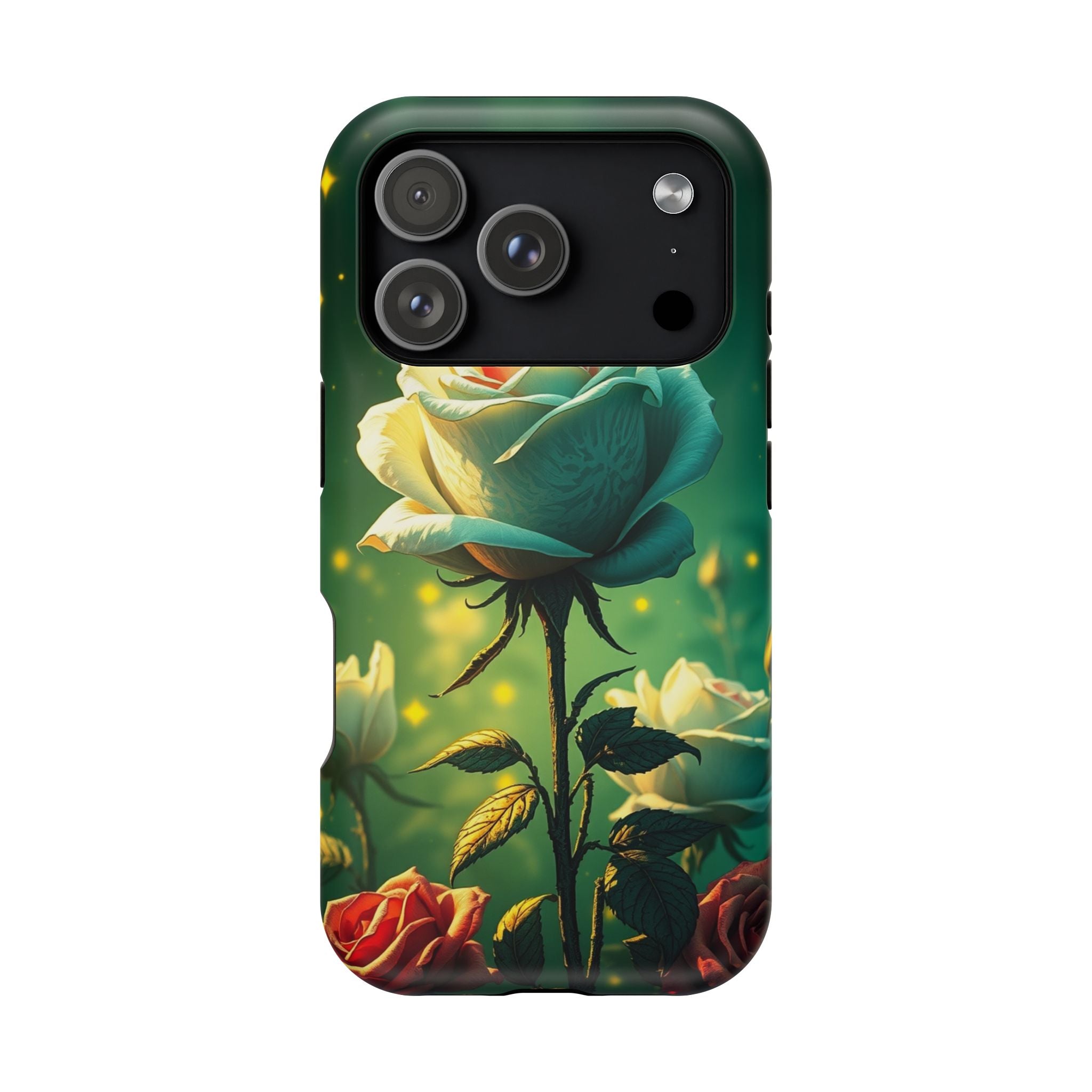 iPhone Earthy Rose Garden Design Bold Modern Everyday Snap Case · iPhone Case