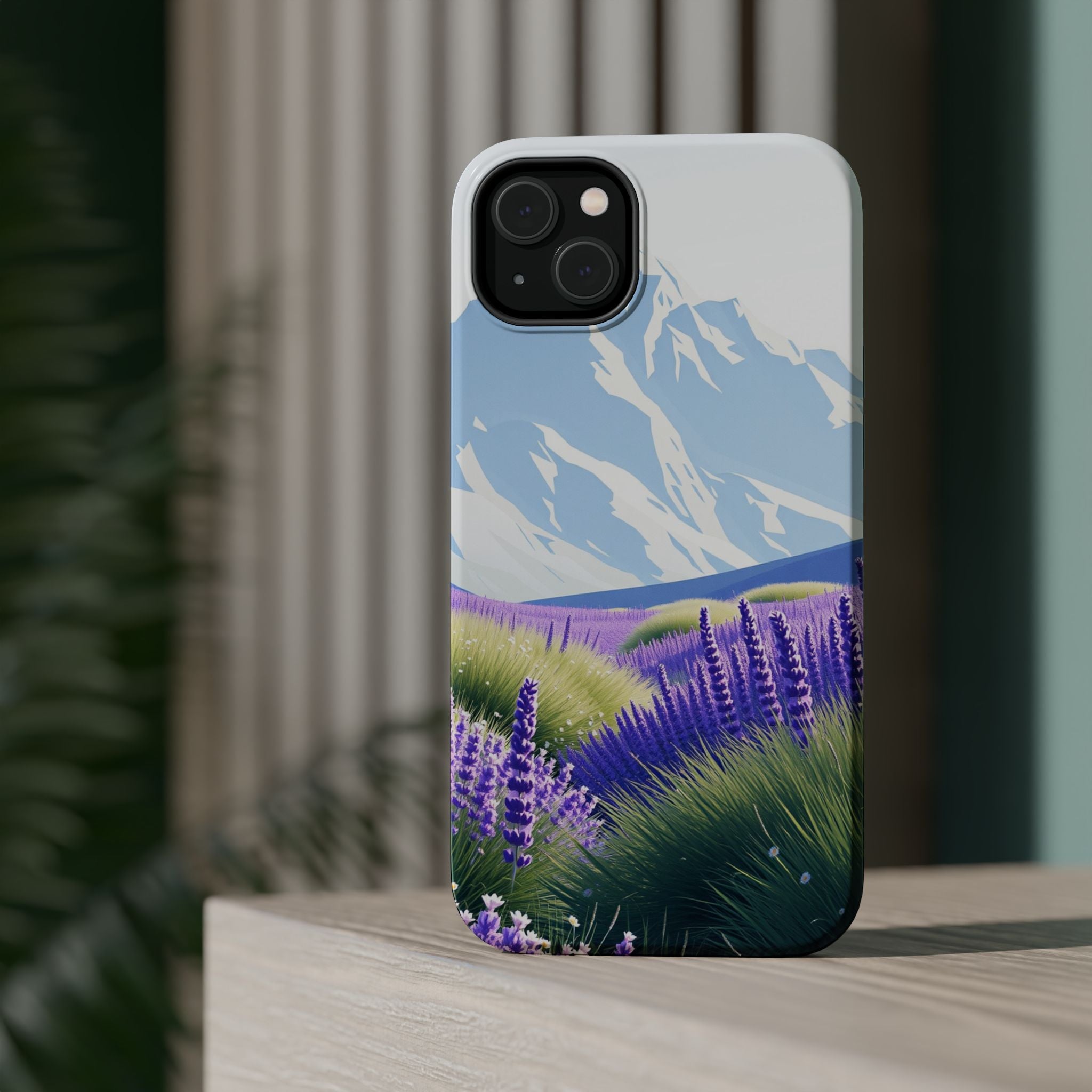 iPhone Alpine Meadow Electric Art 10 Slim Everyday Designer Case · iPhone Case