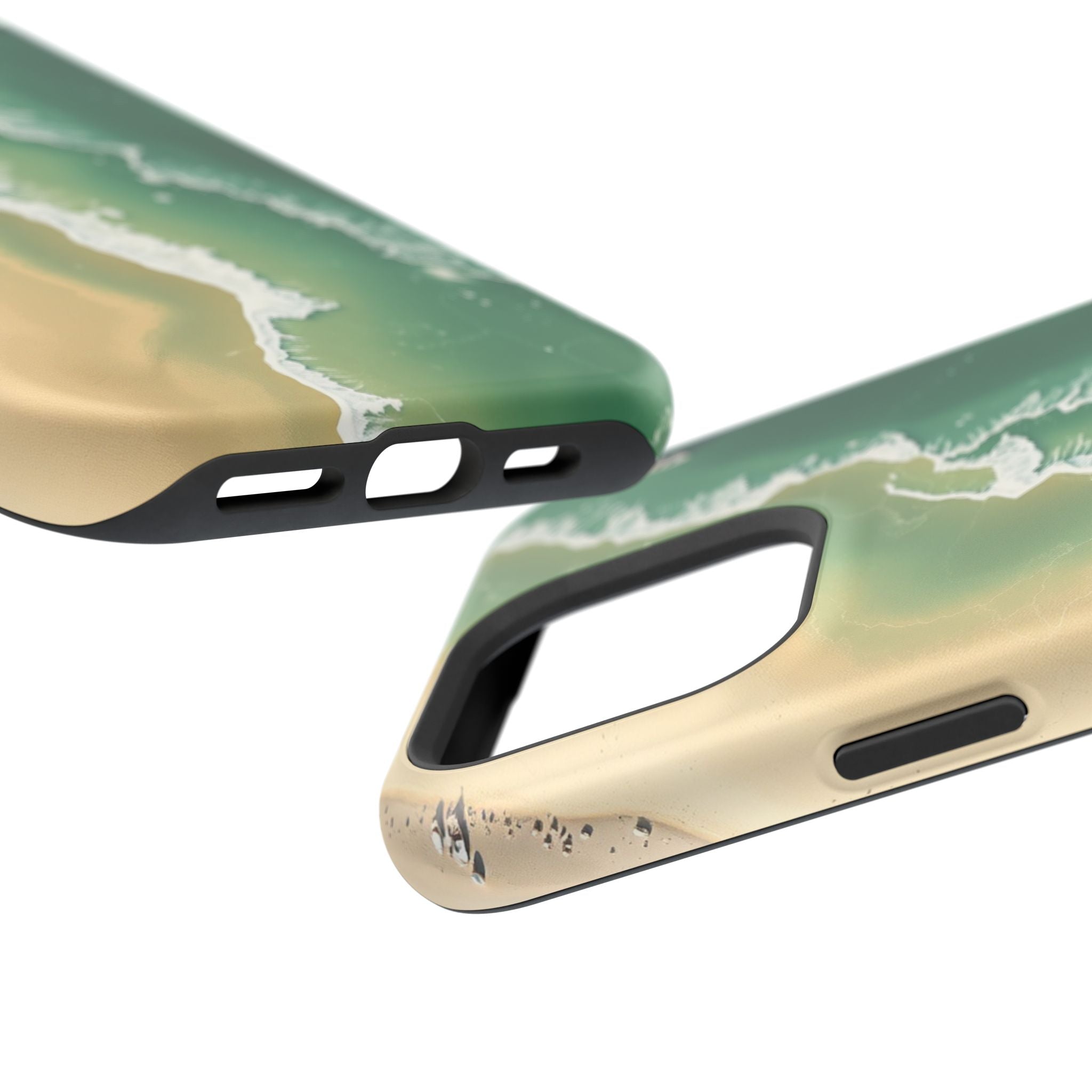 iPhone Shoreline Aerial Bold Art Bold Modern Everyday Snap Case · iPhone Case