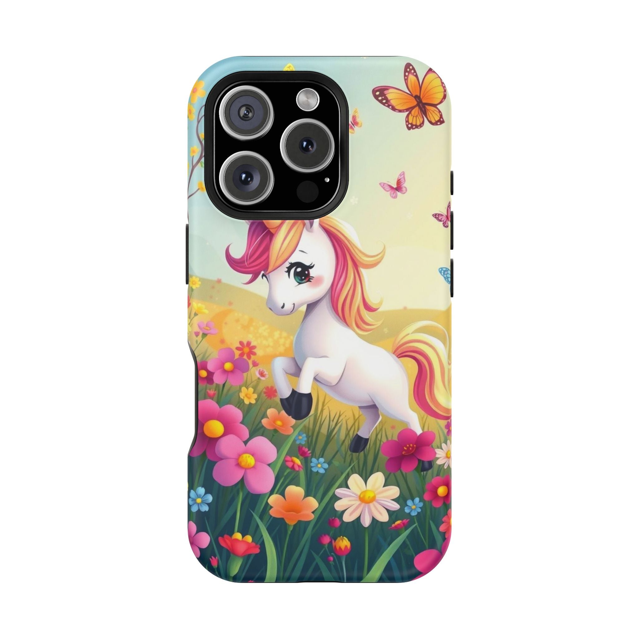 iPhone Magical Meadow Unicorn Kids Fun iPhone Phone Case Gift Slim · iPhone Case