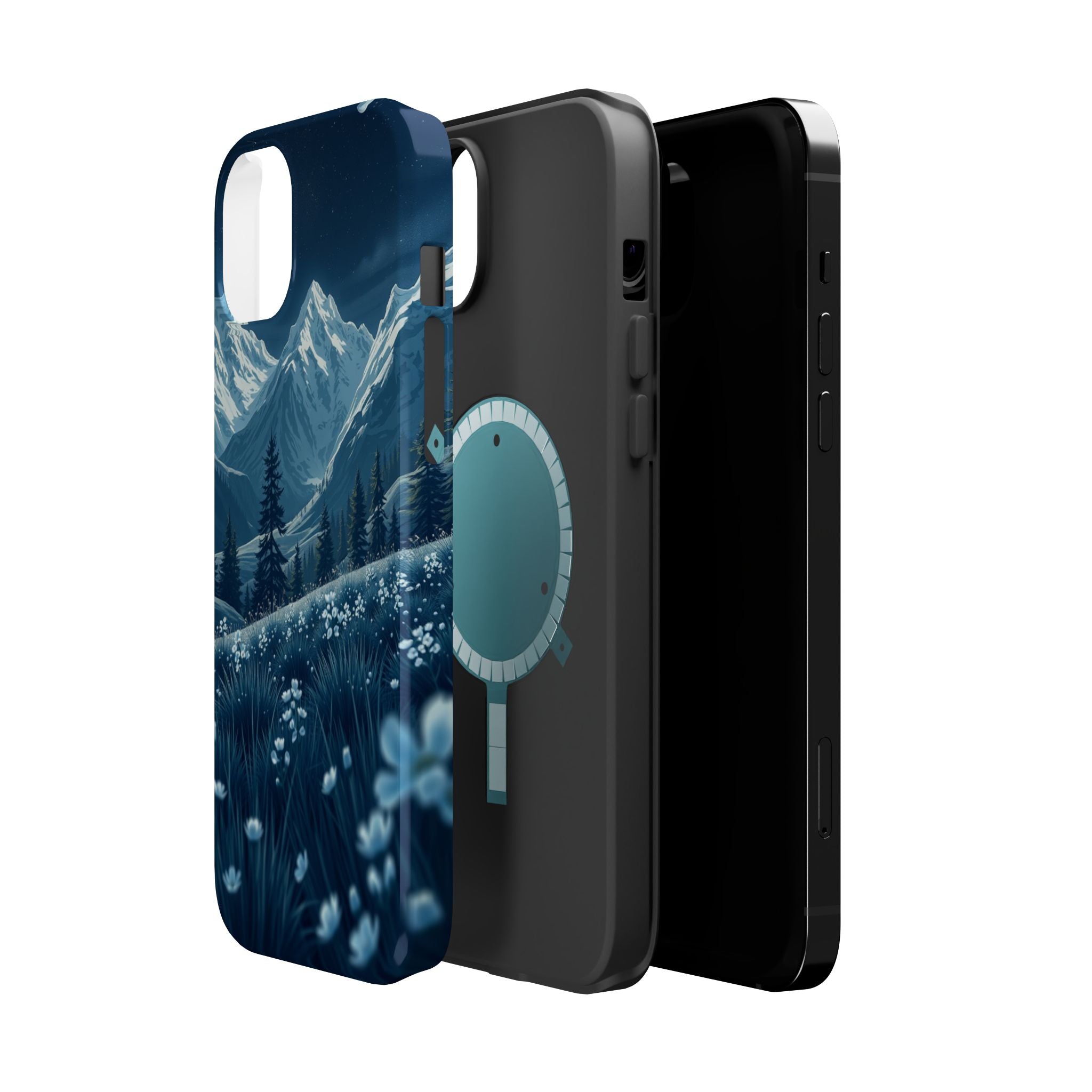 iPhone Dreamy Alpine Meadow Design Bold Modern Everyday Snap Case · iPhone Case