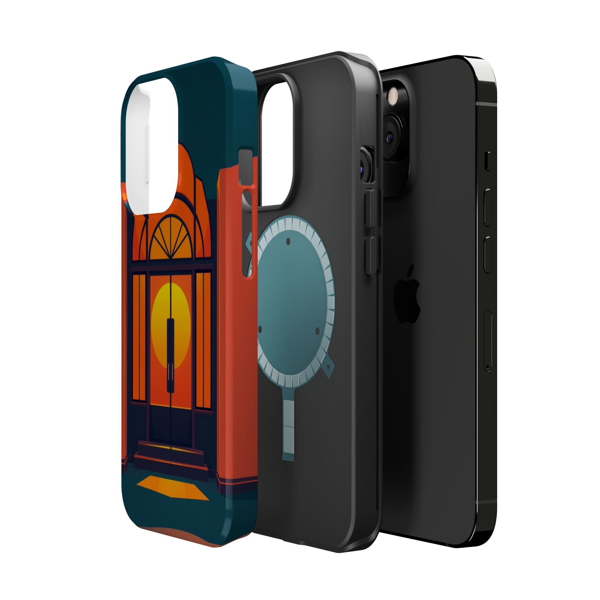 iPhone Art Deco Geometry Enchanted Bold Modern Everyday Snap Case · iPhone Case