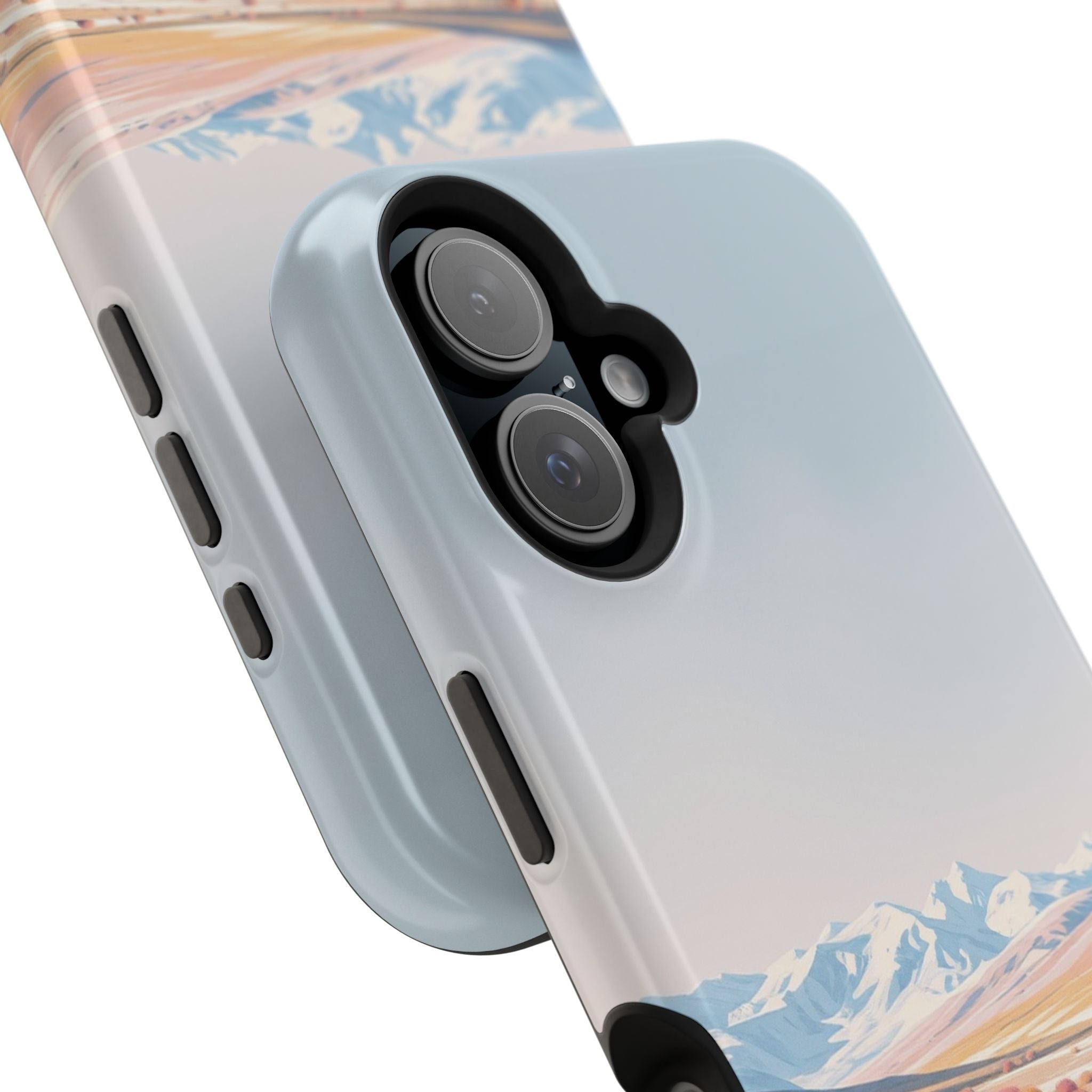 iPhone Vibrant Arctic Tundra Design Slim Everyday Designer Case · iPhone Case