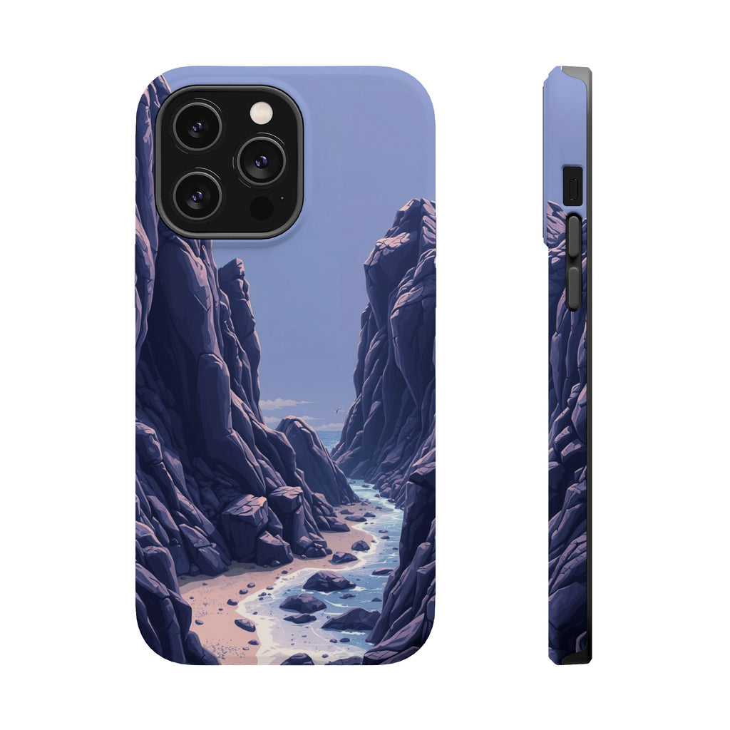 iPhone Rocky Coastline Mystic Art Bold Modern Everyday Snap Case · iPhone Case