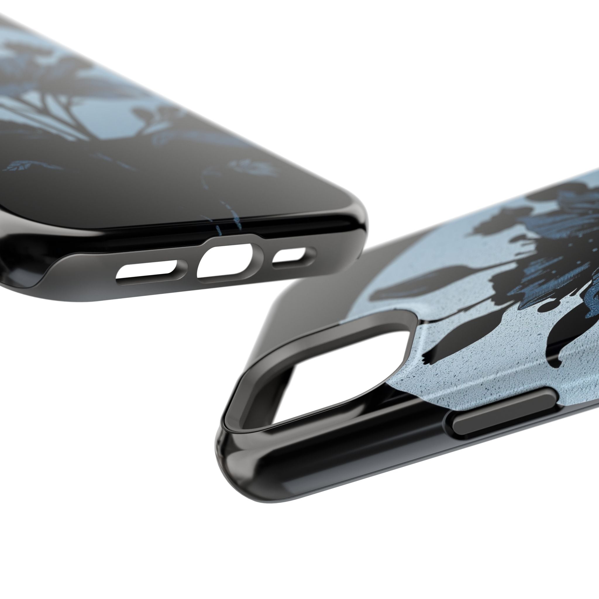 iPhone Radiant Floral Silhouette Design Slim Everyday Designer Case · iPhone Cas