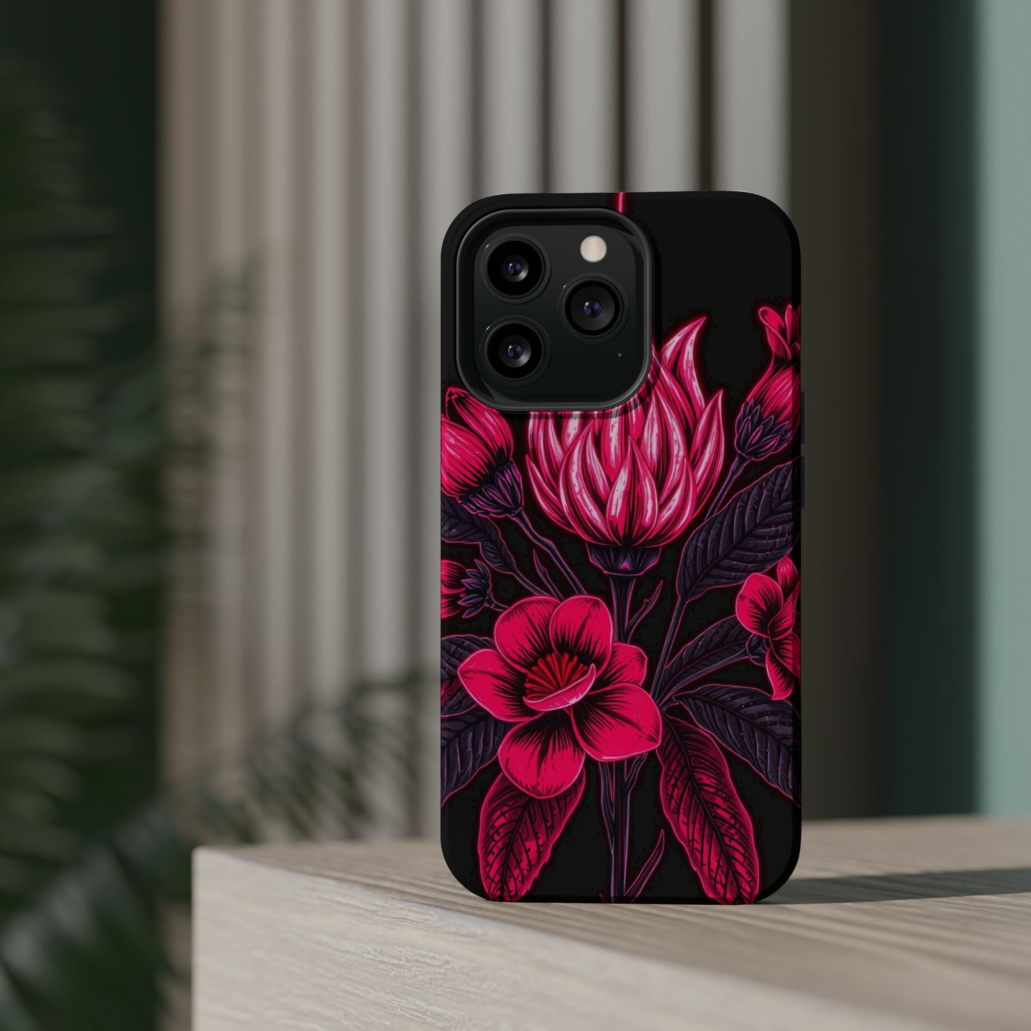 iPhone Vibrant Vintage Botanical Print Design Slim iPhone Everyday · iPhone Case