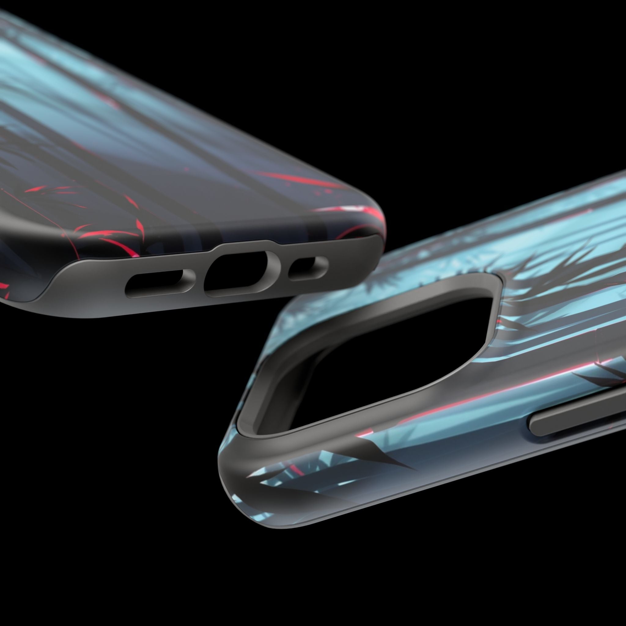 iPhone Bamboo Grove Holographic Iridescent Slim iPhone Everyday · iPhone Case