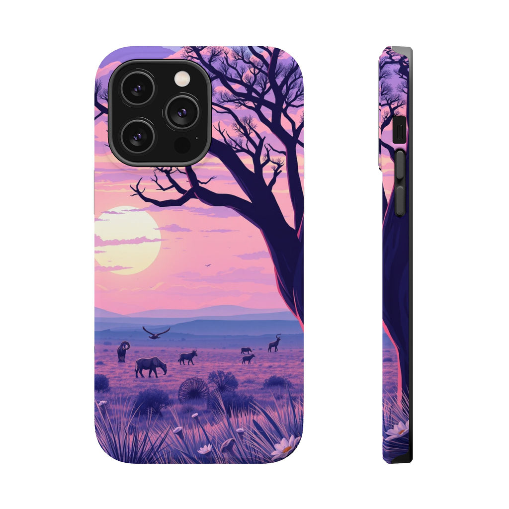 iPhone Lavender And Pearl Savanna Horizon Slim iPhone Everyday Designer · iPhone