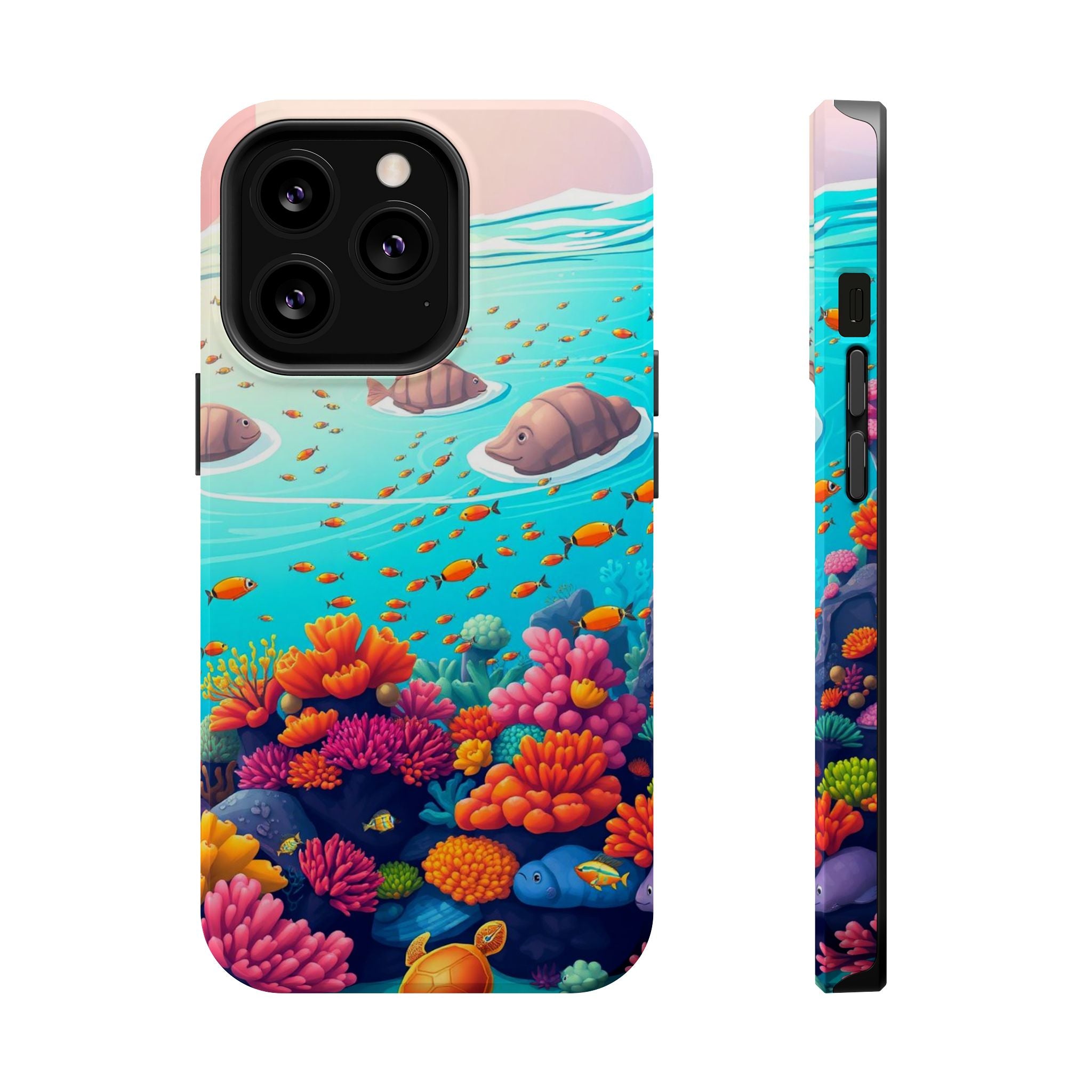 iPhone Coral Reef Panorama Kids Fun Phone Case Gift Slim Snap Case · iPhone Case