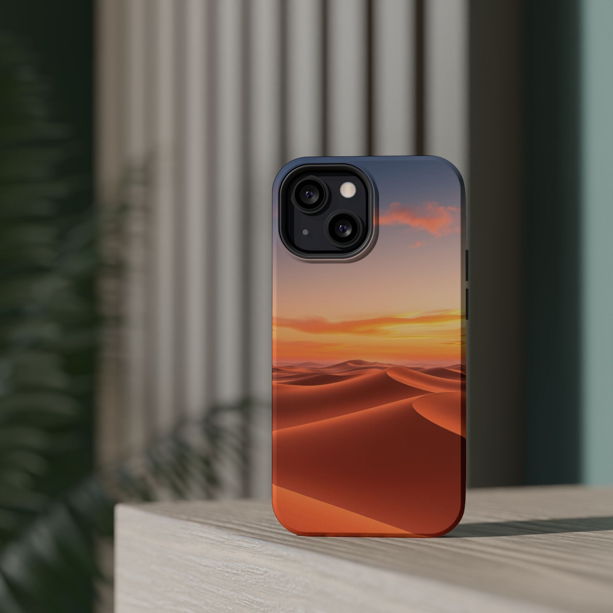 iPhone Burnt Orange And Sand Dunes at Dusk Slim iPhone Everyday · iPhone Case
