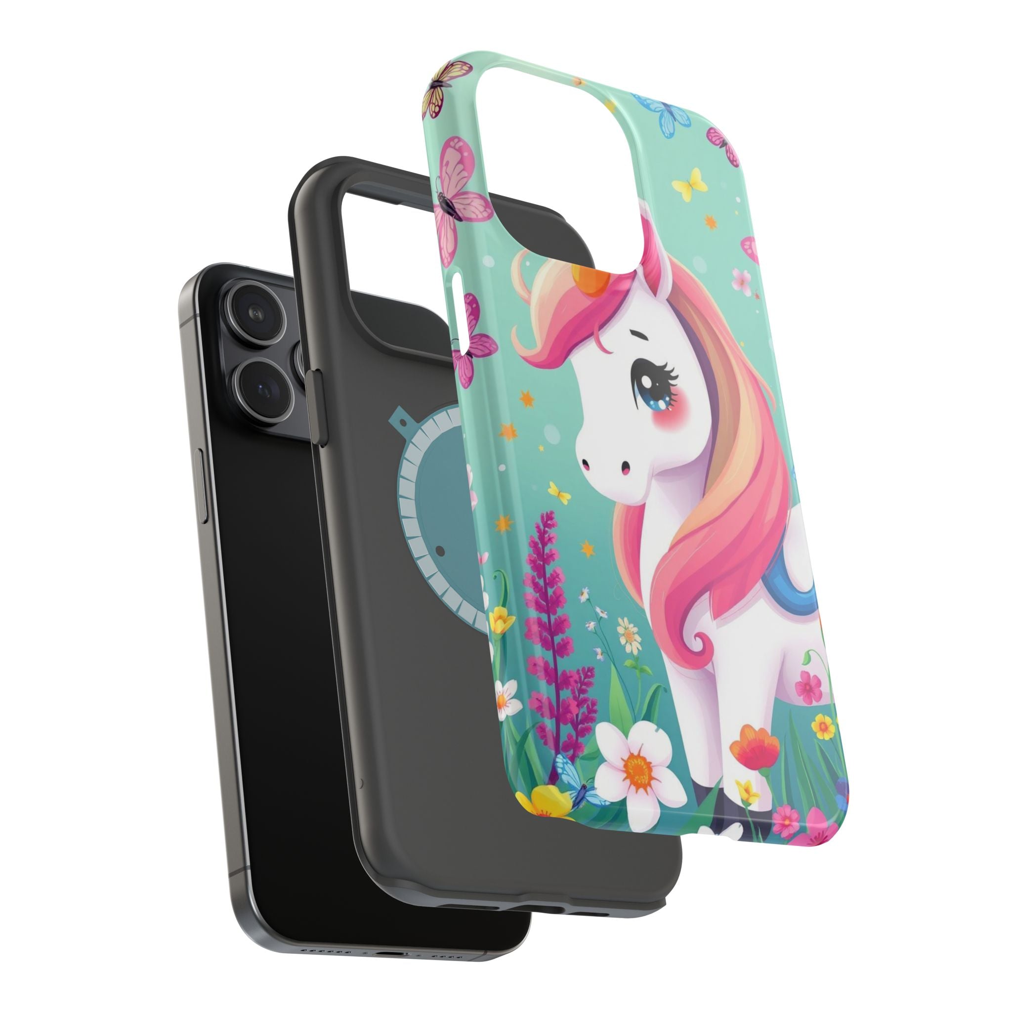 iPhone Dragonfly Unicorn Kids Fun iPhone Phone Case Gift Clean Minimal · iPhone