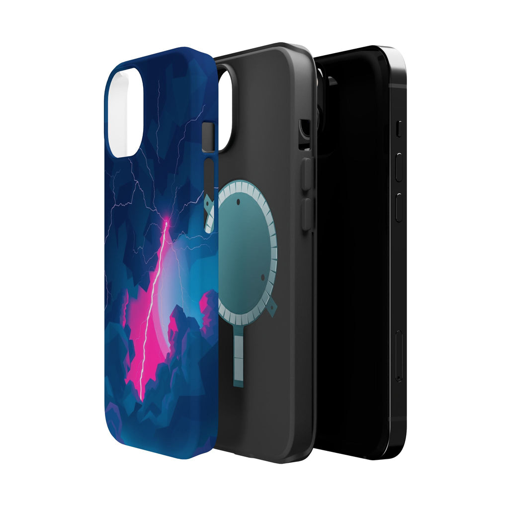 iPhone Thunderstorm Sky Abstract Geometric Slim iPhone Everyday · iPhone Case