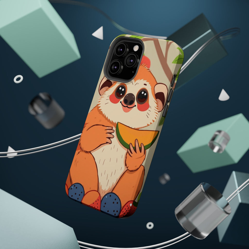 iPhone Slow Loris with Fruit Kids Fun iPhone Phone Case Gift Slim · iPhone Case
