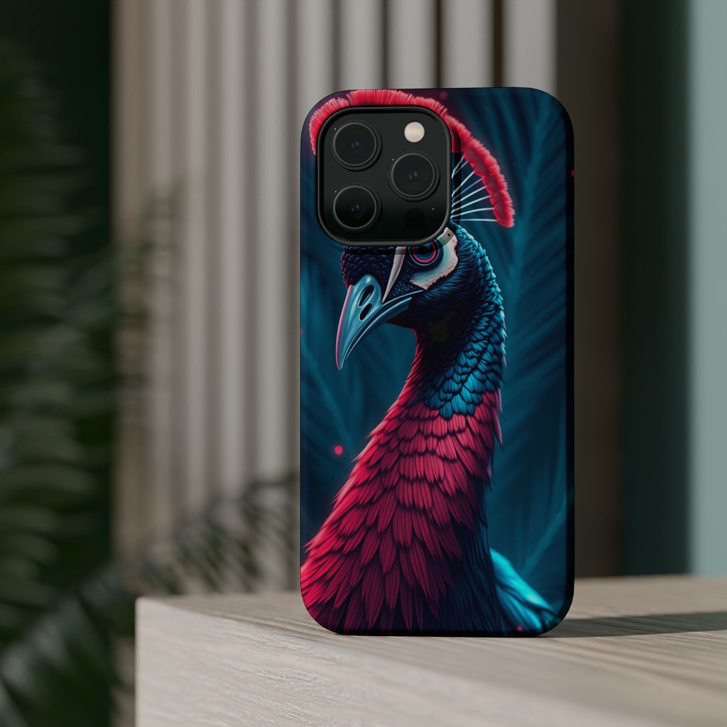 iPhone Nouveau Peacock Electric Art Slim Everyday Designer Case · iPhone Case