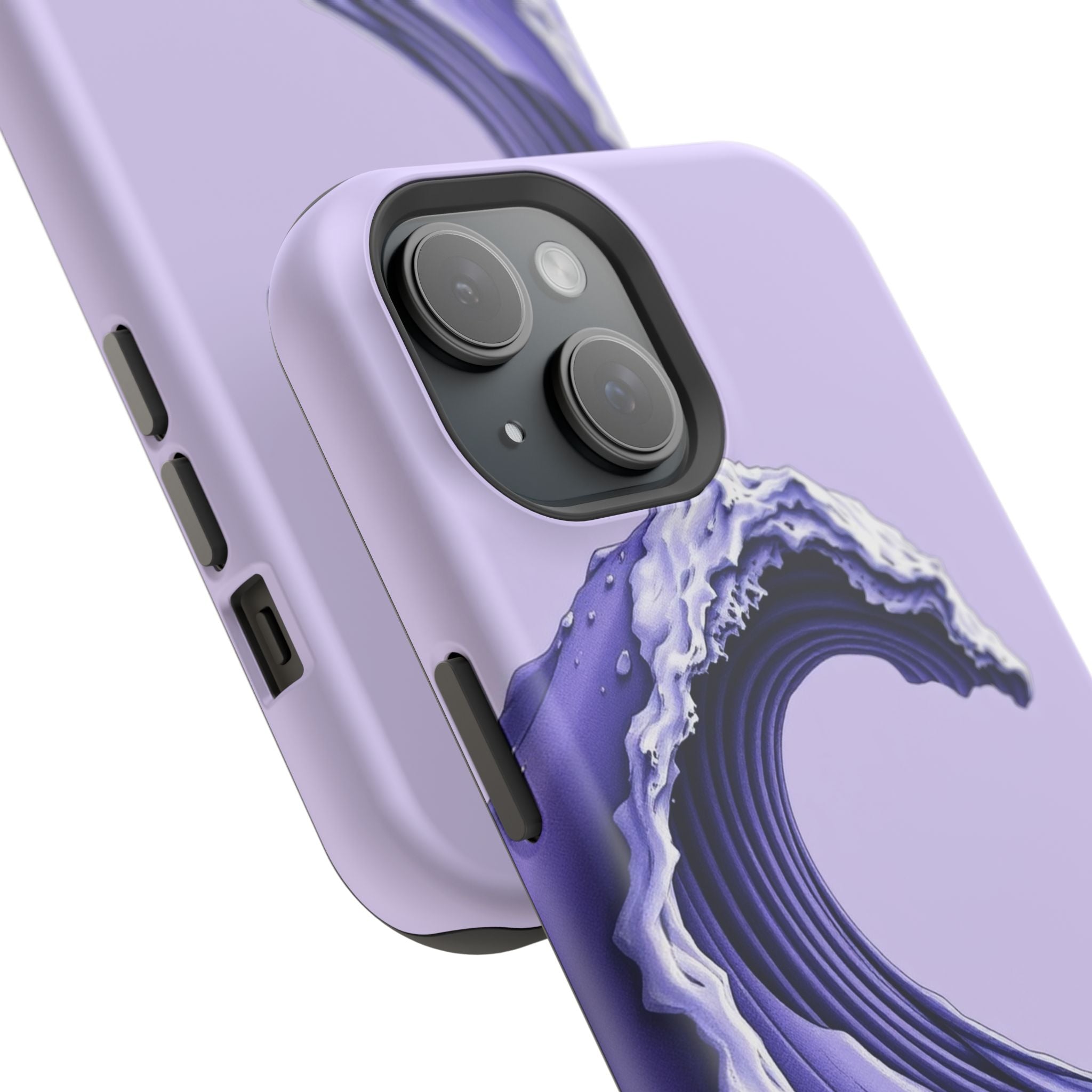 iPhone Sand Art Wave Dark Gothic Ink Slim Everyday Designer Case · iPhone Case