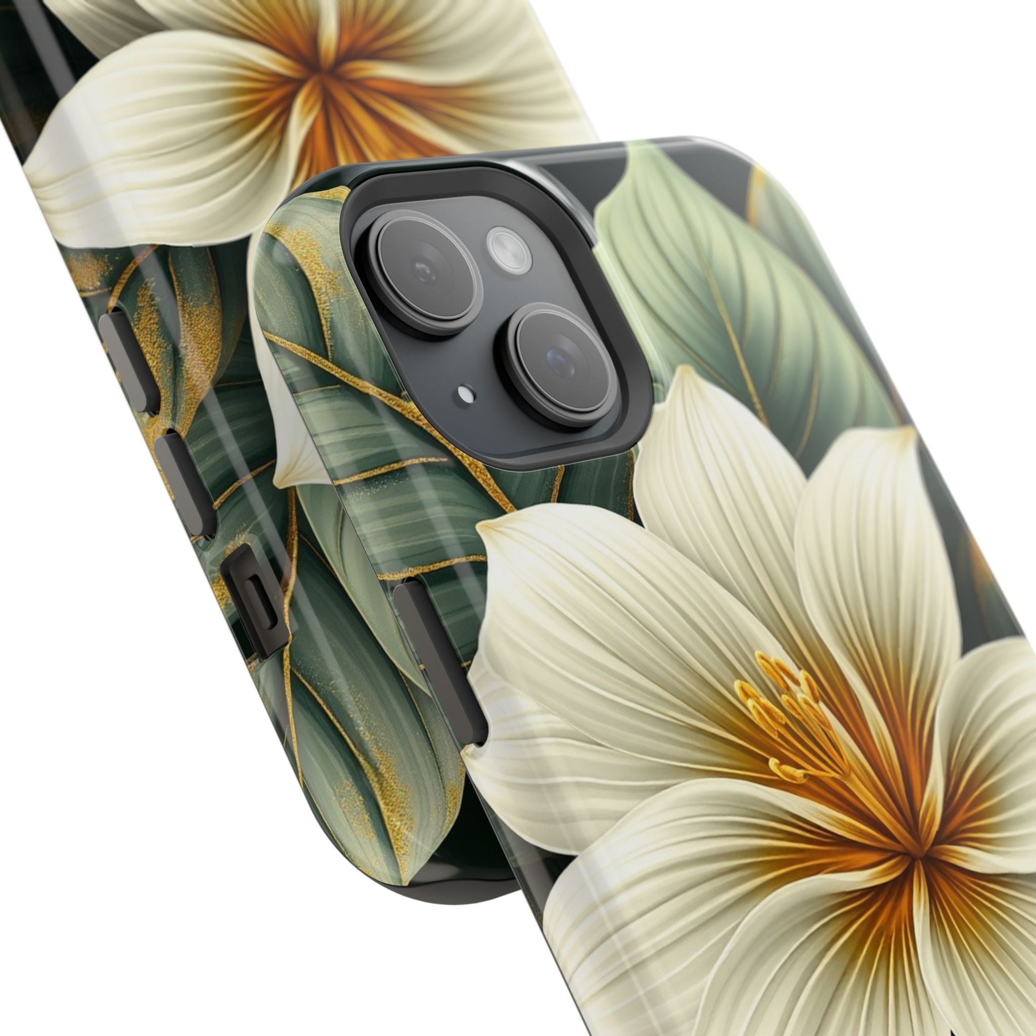 iPhone Radiant Tropical Bloom Design Slim Everyday Designer Case · iPhone Case