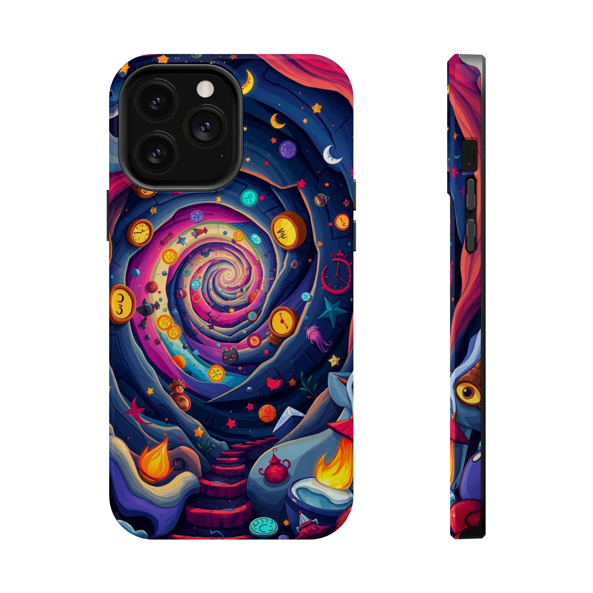 iPhone Time Portal Swirl Kids Fun iPhone Phone Case Gift Clean Minimal · iPhone
