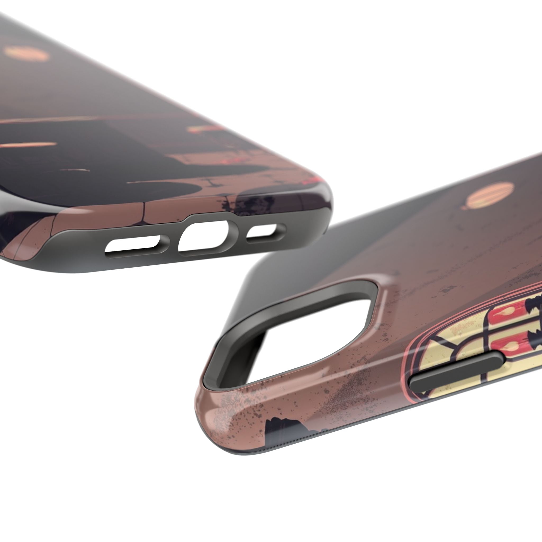 iPhone Speakeasy Dark Grunge Distressed Slim Everyday Designer Case · iPhone Cas