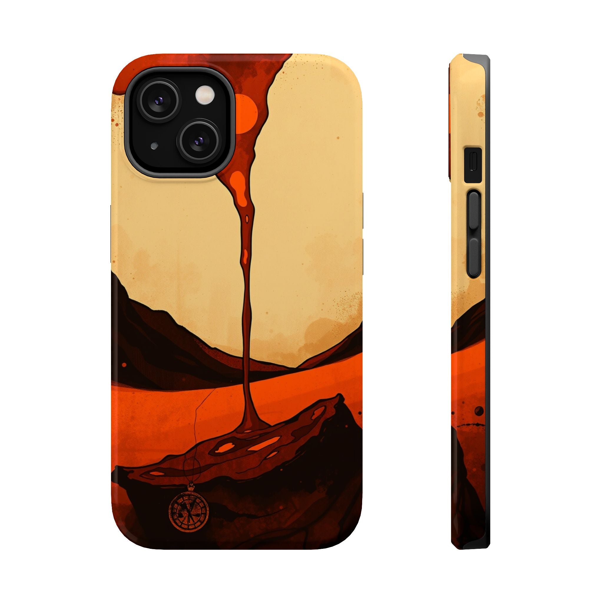 iPhone Ink Bleed Cinematic Art Slim Everyday Designer Case · iPhone Case