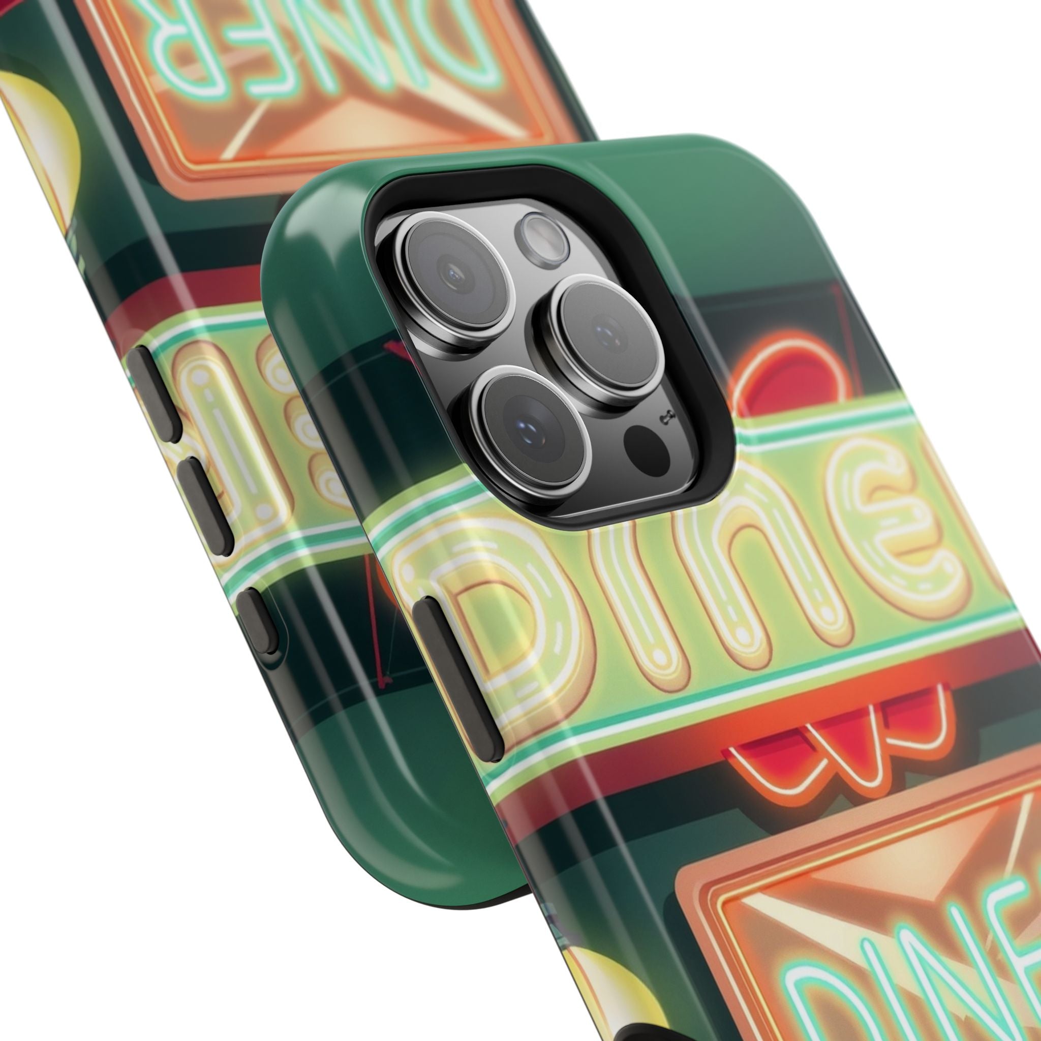 iPhone Neon Diner Sign Mystic Art Bold Modern Everyday Snap Case · iPhone Case