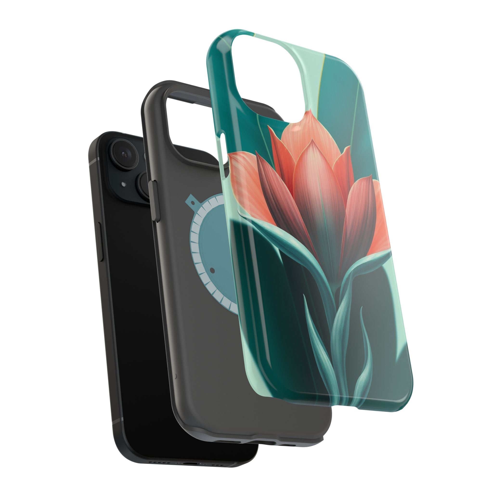 iPhone Dreamy Botanical Illustration Design Soft iPhone 14 Finish · iPhone Case
