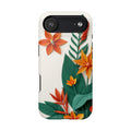 iPhone Jungle Floral Paper Cut Art Bold Modern Everyday Snap Case · iPhone Case
