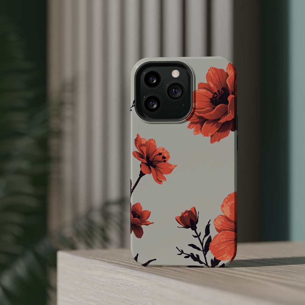 iPhone Dreamy Floral Ink Wash Design Slim Everyday iPhone 13 Designer · iPhone C