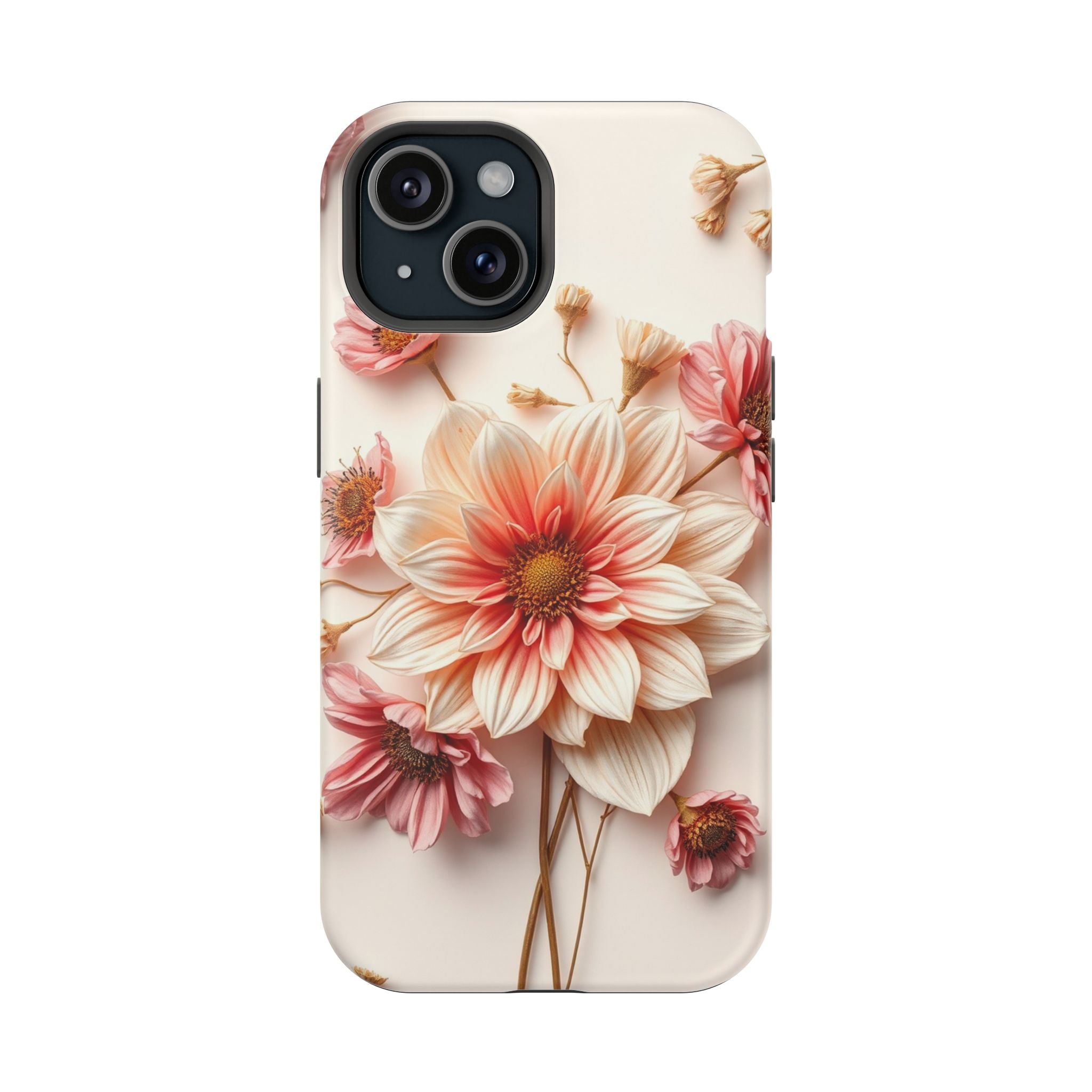 iPhone Dried Flower Flat Lay Enchanted Art Slim iPhone Everyday · iPhone Case