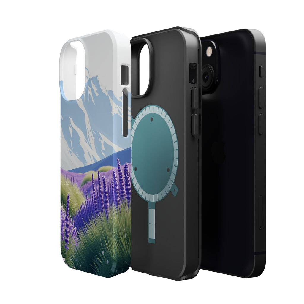 iPhone Alpine Meadow Electric Art 10 Slim Everyday Designer Case · iPhone Case