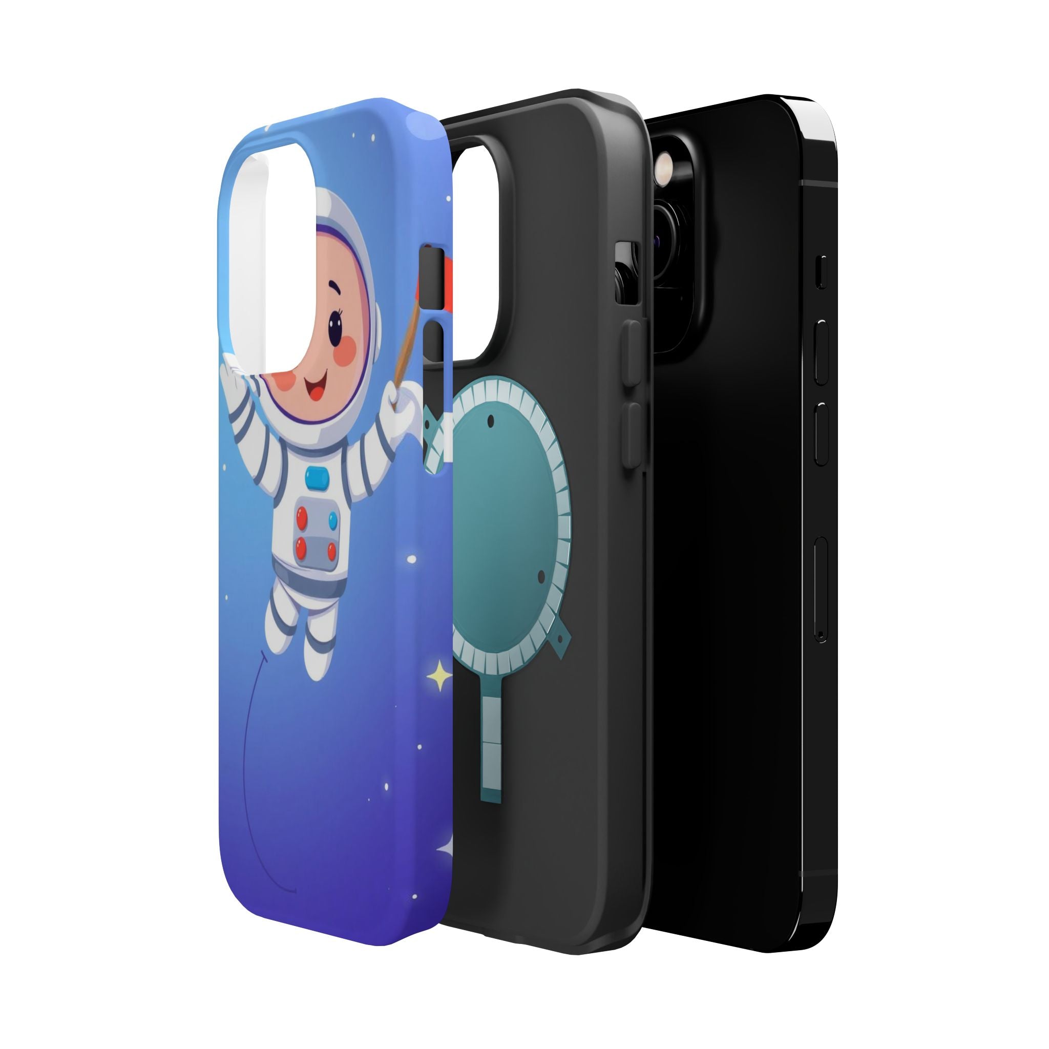 iPhone Cute Astronaut Floating Kids Fun iPhone Phone Case Gift Slim · iPhone Cas
