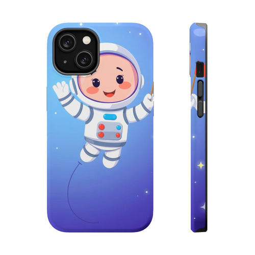 iPhone Cute Astronaut Floating Kids Fun iPhone Phone Case Gift Slim · iPhone Cas
