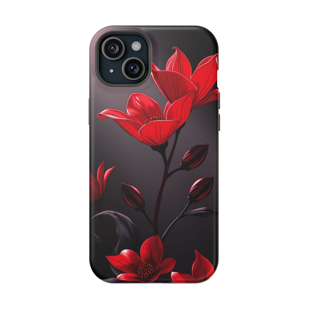 iPhone Dreamy Neon Floral Design Bold Modern Everyday Snap Case · iPhone Case