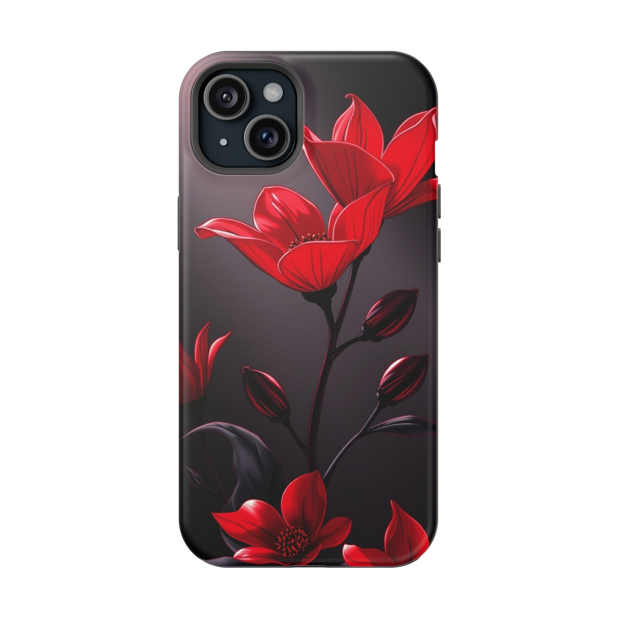 iPhone Dreamy Neon Floral Design Bold Modern Everyday Snap Case · iPhone Case