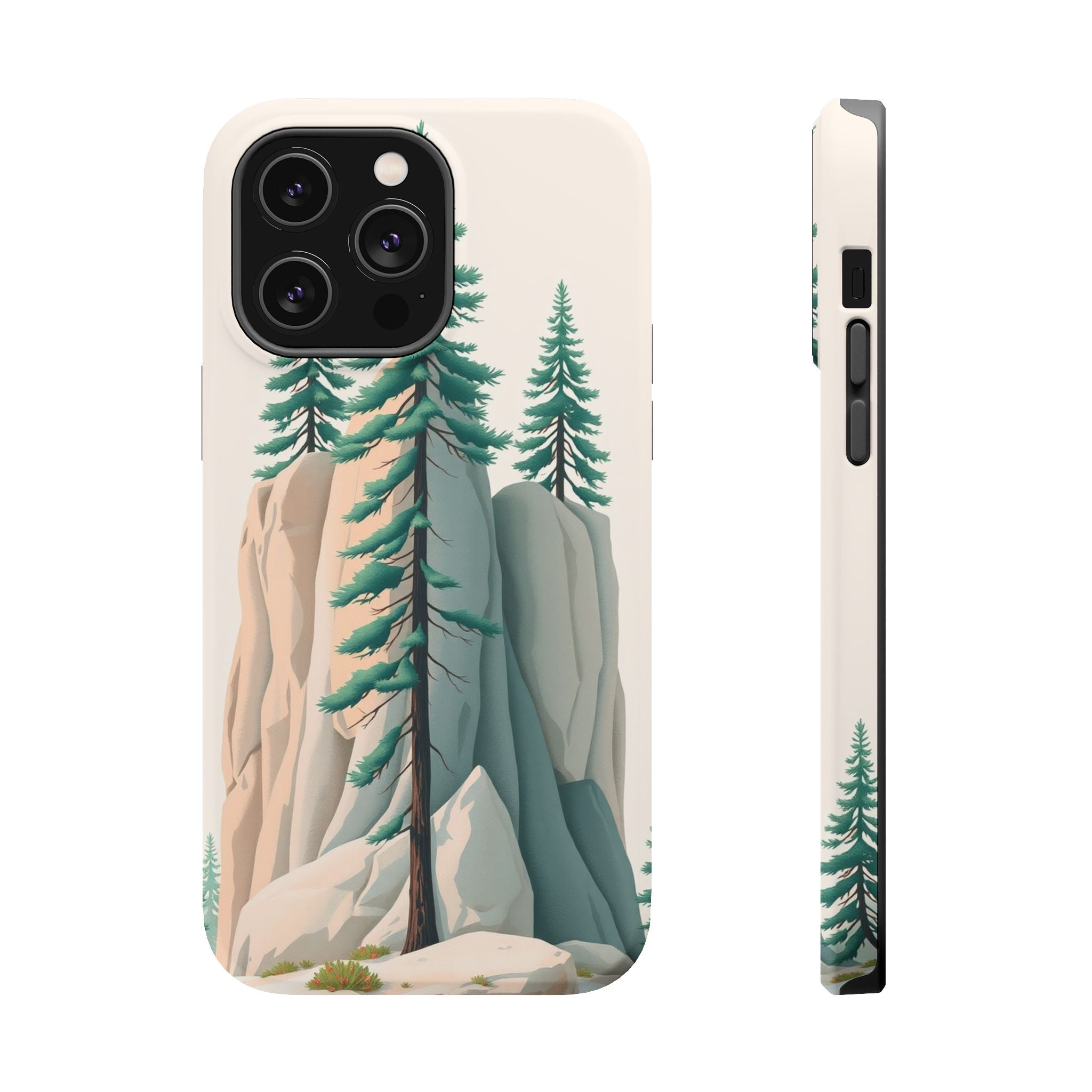 iPhone Pine Ridge Electric Art 17 Bold Modern Everyday Snap Case · iPhone Case
