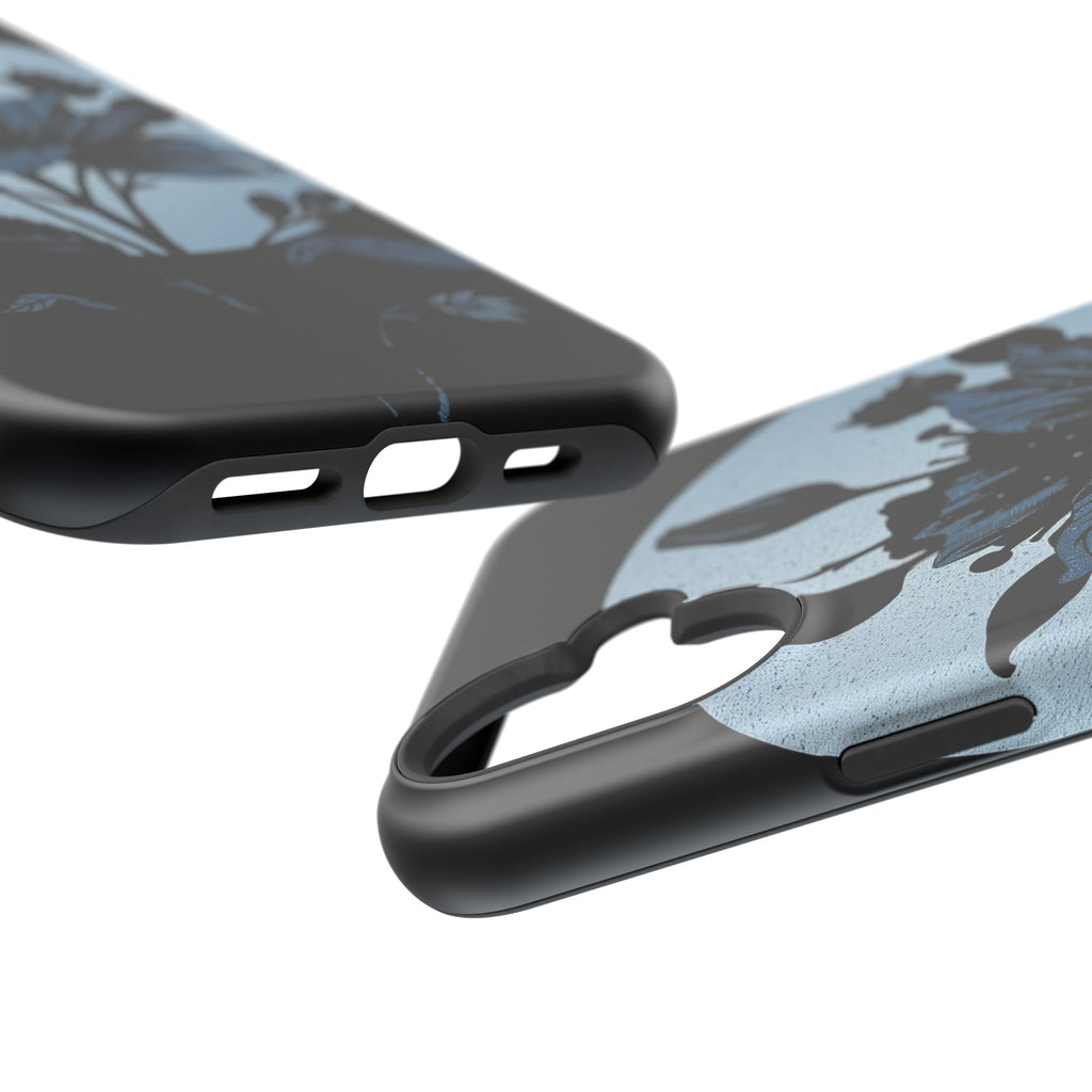 iPhone Radiant Floral Silhouette Design Slim Everyday Designer Case · iPhone Cas
