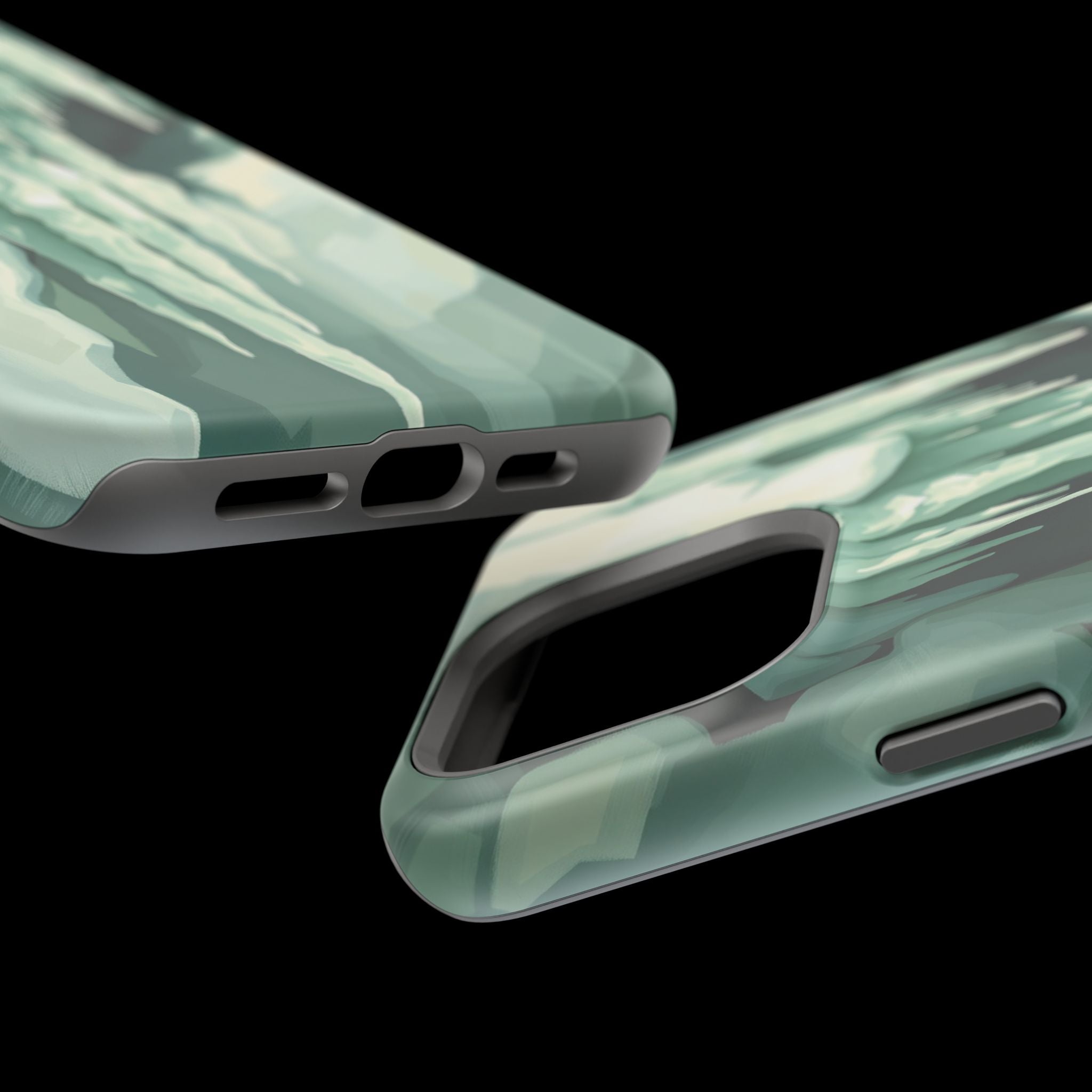 iPhone Earthy Icicle Formation Design Slim Everyday Designer Case · iPhone Case