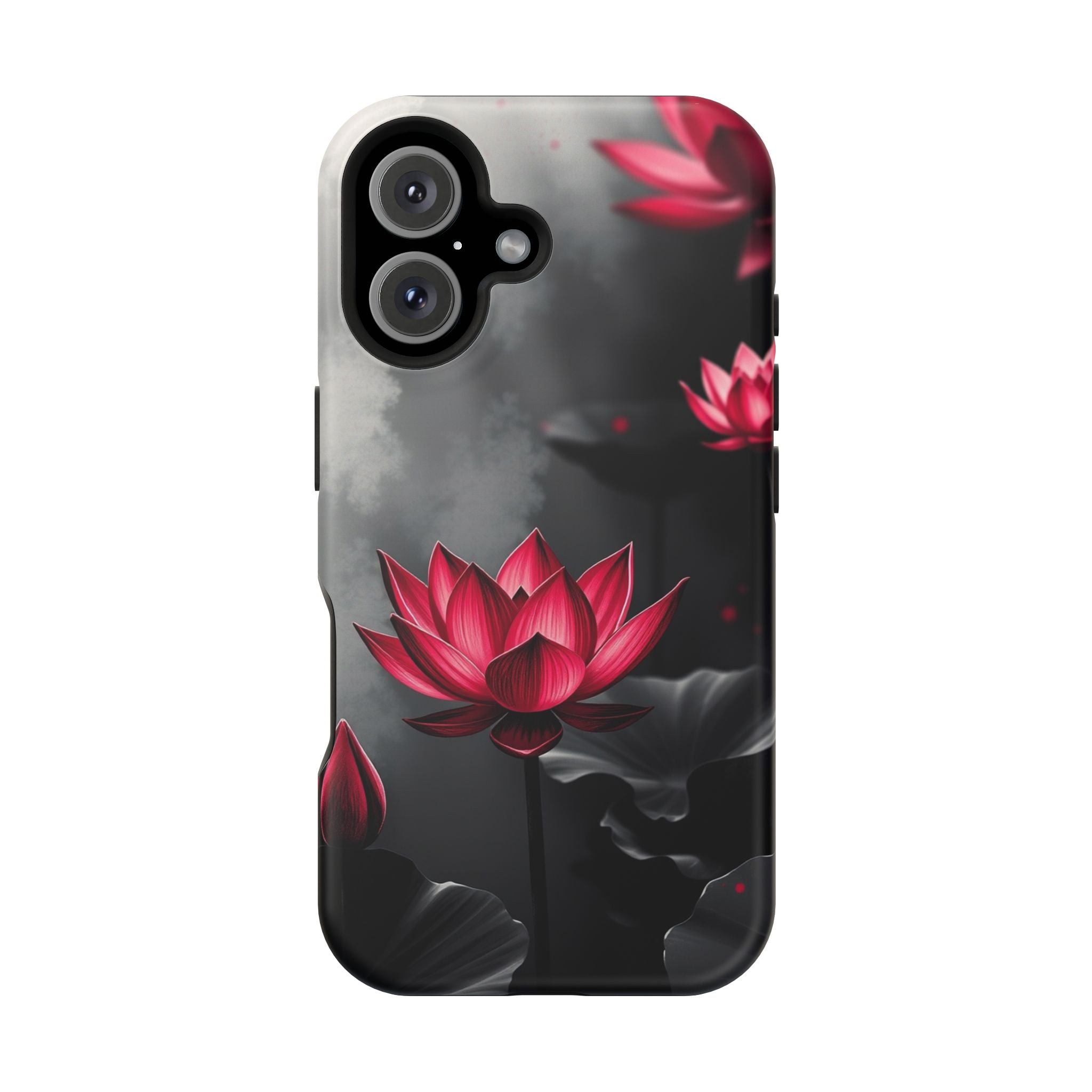 iPhone Lotus Pond Mystic Art 15 Slim Everyday Designer Case · iPhone Case