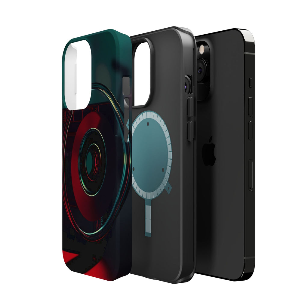 iPhone Vibrant Cassette Tape Rewind Design Slim Everyday Designer Case · iPhone