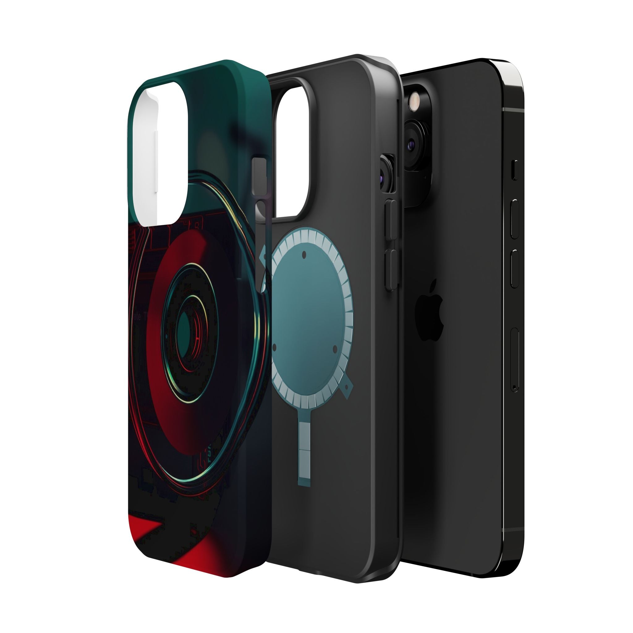 iPhone Vibrant Cassette Tape Rewind Design Slim Everyday Designer Case · iPhone