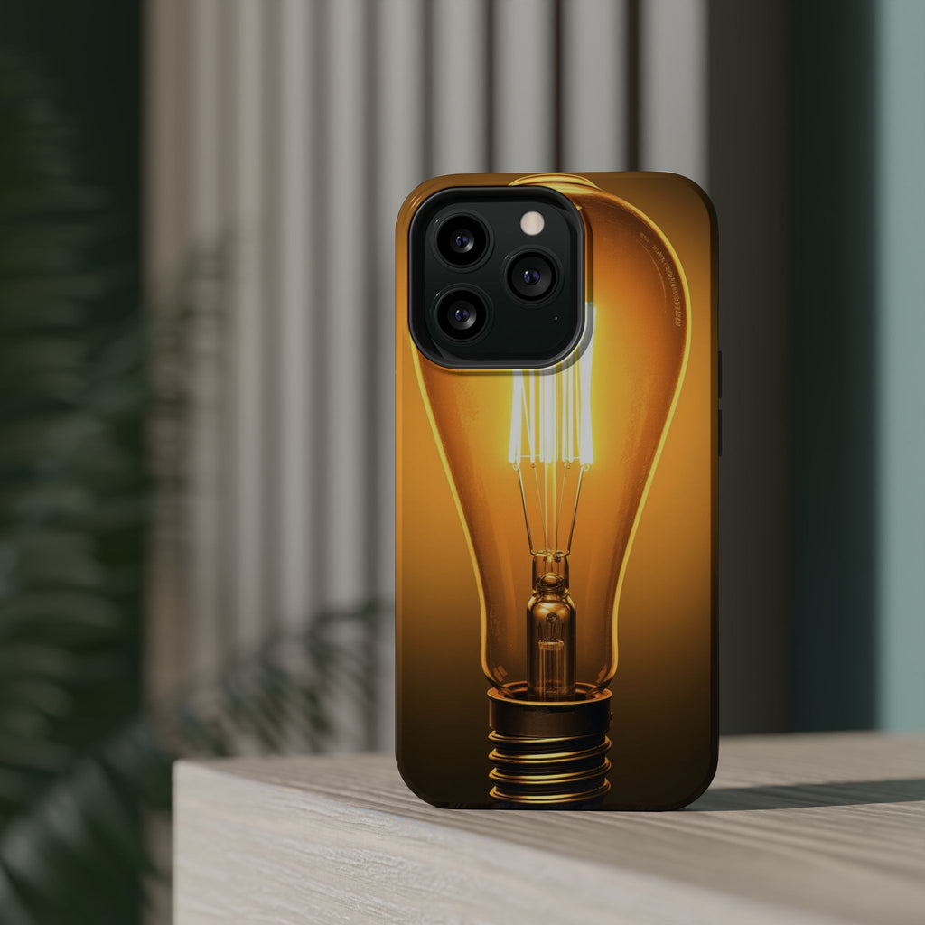 iPhone Edison Bulb Warm Enchanted Art Slim Everyday Designer Case · iPhone Case