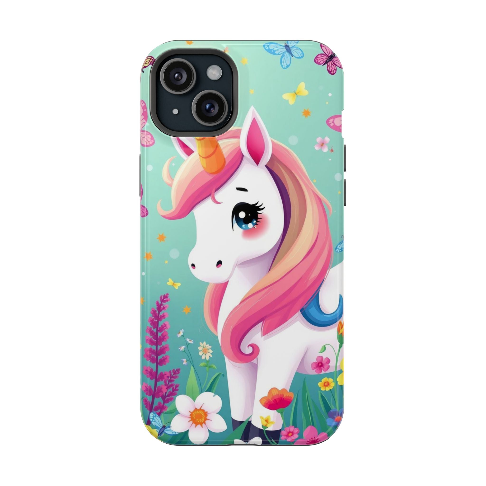 iPhone Dragonfly Unicorn Kids Fun iPhone Phone Case Gift Clean Minimal · iPhone