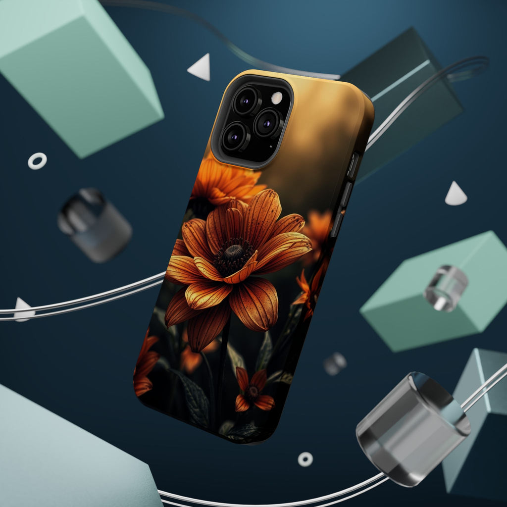 iPhone Radiant Floral Ombre Design Bold Modern Everyday Snap Case · iPhone Case