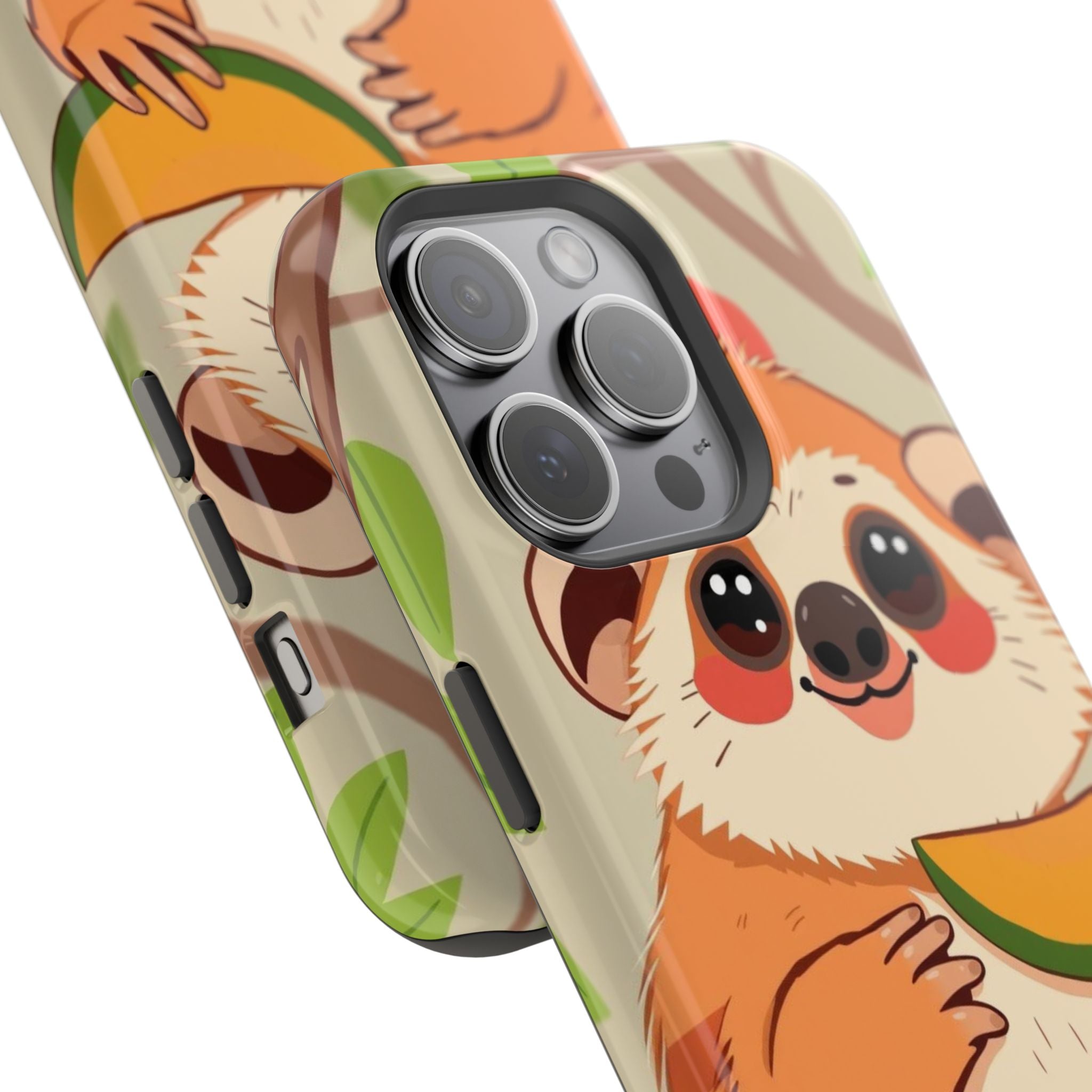 iPhone Slow Loris with Fruit Kids Fun iPhone Phone Case Gift Slim · iPhone Case