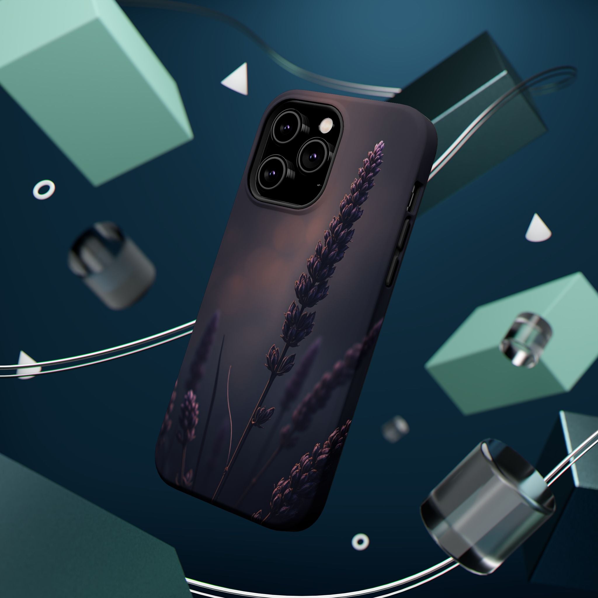 iPhone Lavender Haze Electric Art Clean Minimal Snap Case · iPhone Case